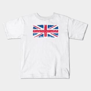 Grunge Union Jack Kids T-Shirt